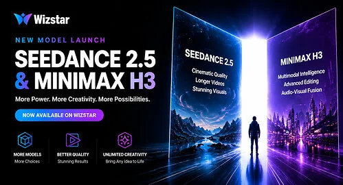 Wizstar Seedance 2.5 and MiniMax H3