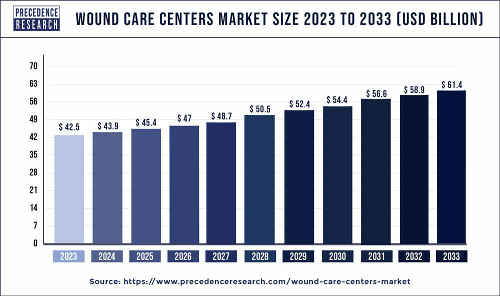 Wound Care Centers Market Size 2024 to 2033